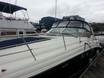 NJ charter yacht Navasana dockside